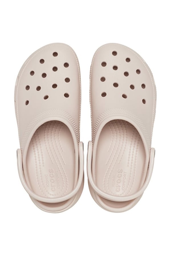 Crocs Classic Platform Clog W Pudra Kadın Terlik