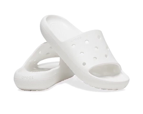 Crocs Classic Slide v2 Beyaz Unisex Terlik