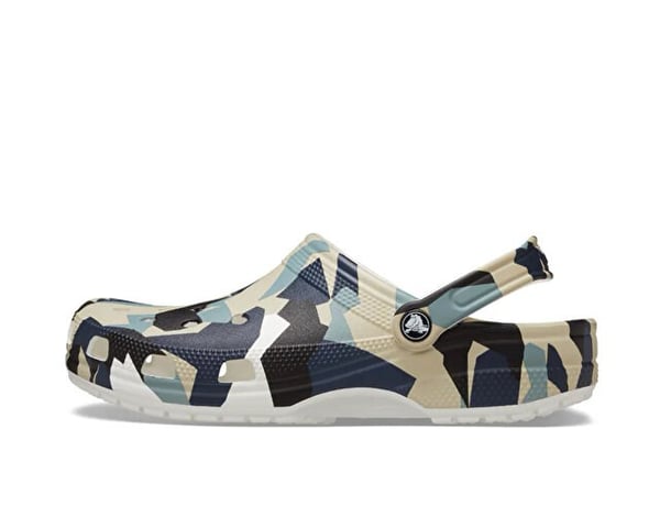 Crocs Geo Camo Clog Beyaz Erkek Terlik