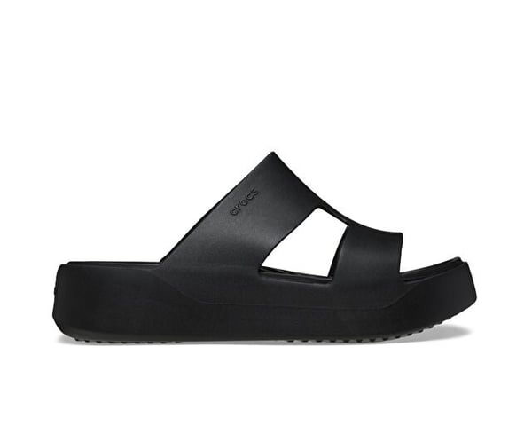 Crocs Getaway Platform H-Strap Siyah Kadın Terlik