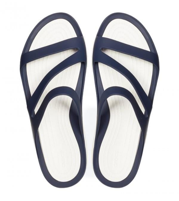 Crocs Swiftwater Sandal W Lacivert Kadın Terlik