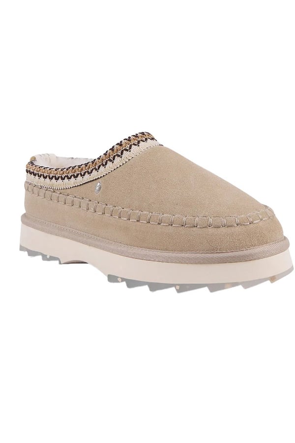 Emu Australia Sharky Adventure Scuff Bej Kadın Terlik