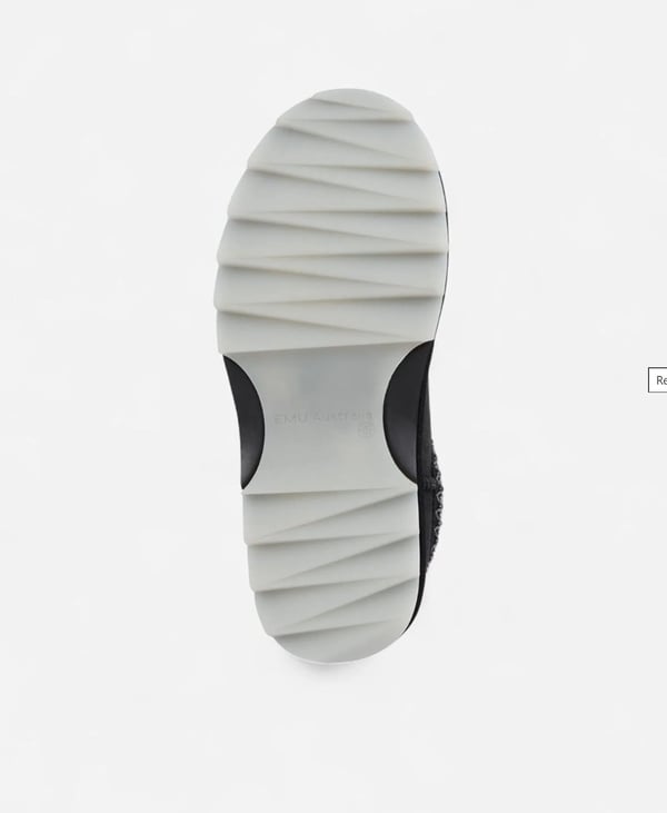 Emu Australia Sharky Scuff Siyah Kadın Terlik