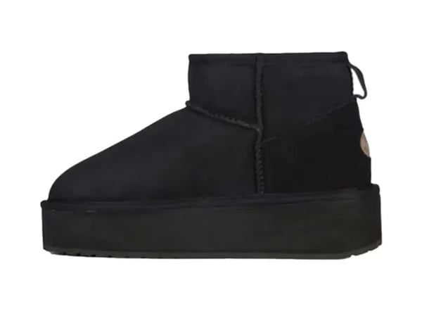 Emu Australia STINGER MICRO FLATFORM Siyah Kadın Bot
