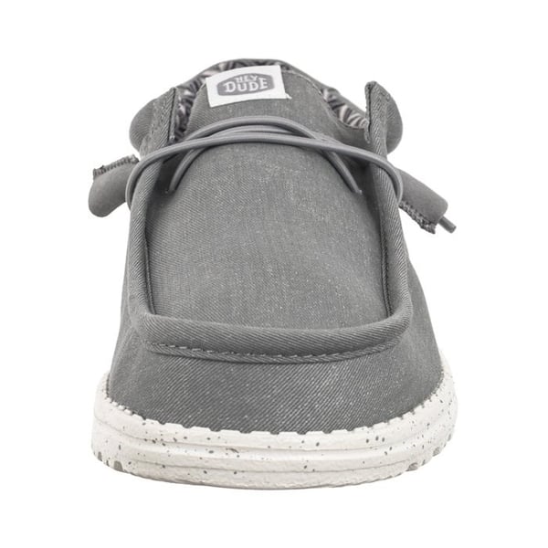 Hey Dude Wally Stretch Canvas Gri Erkek Günlük Ayakkabı