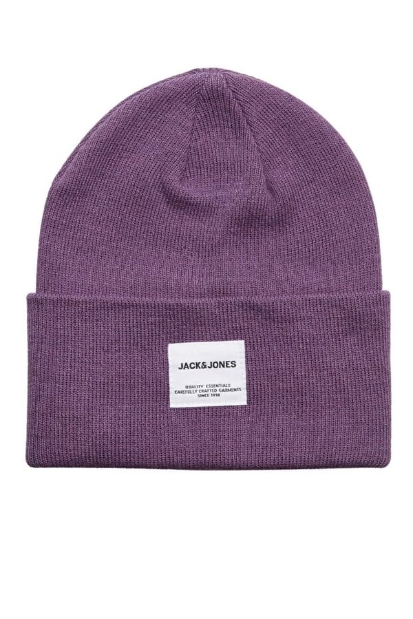 Jack&Jones JACLONG KNIT BEANIE NOOS Mor Erkek Bere
