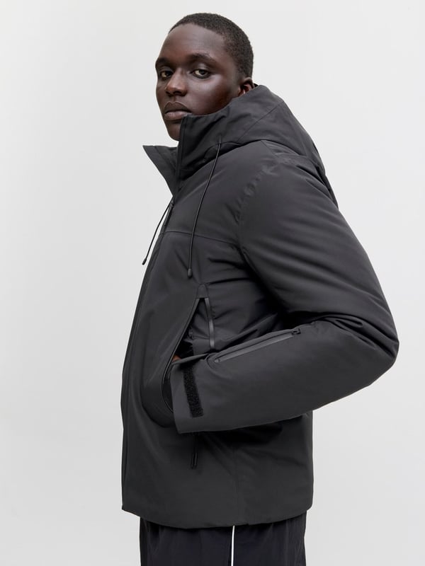 Jack&Jones JCOFUSION TECHNICAL JACKET SN Siyah Erkek Ceket