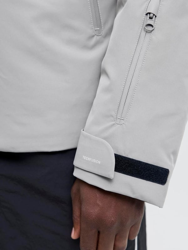 Jack&Jones JCOFUSION TECHNICAL JACKET SN Gri Erkek Ceket