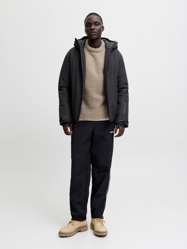Jack&Jones JCOFUSION TECHNICAL JACKET SN Siyah Erkek Ceket
