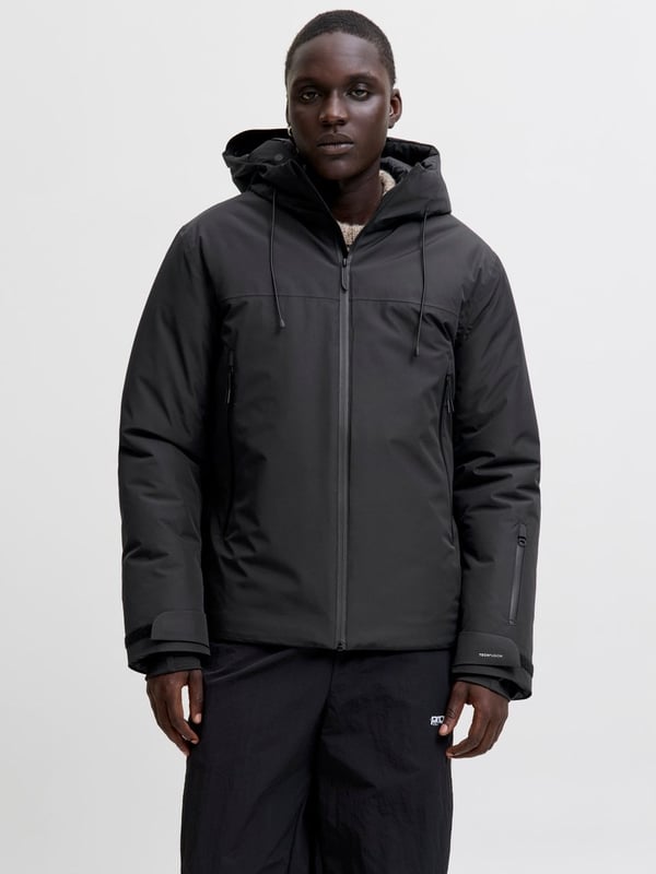 Jack&Jones JCOFUSION TECHNICAL JACKET SN Siyah Erkek Ceket