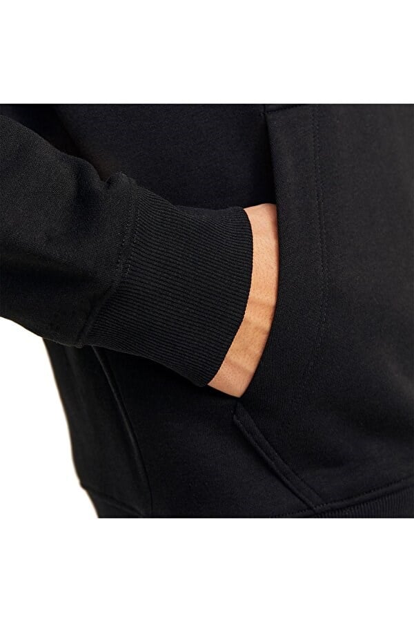 Jack&Jones JCOOUTDOOR LOGO SWEAT HOOD SN Siyah Erkek Sweatshirt