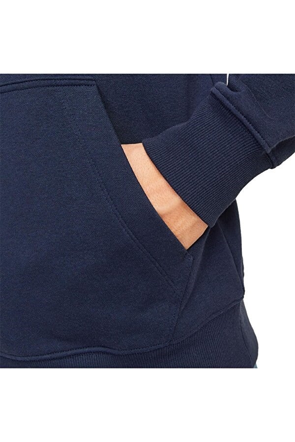 Jack&Jones JCOOUTDOOR LOGO SWEAT HOOD SN Lacivert Erkek Sweatshirt