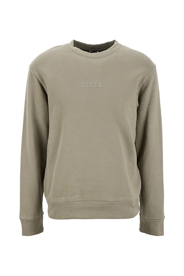 Jack&Jones JCOSTANCE SWEAT CREW NECK Haki Erkek Sweatshirt
