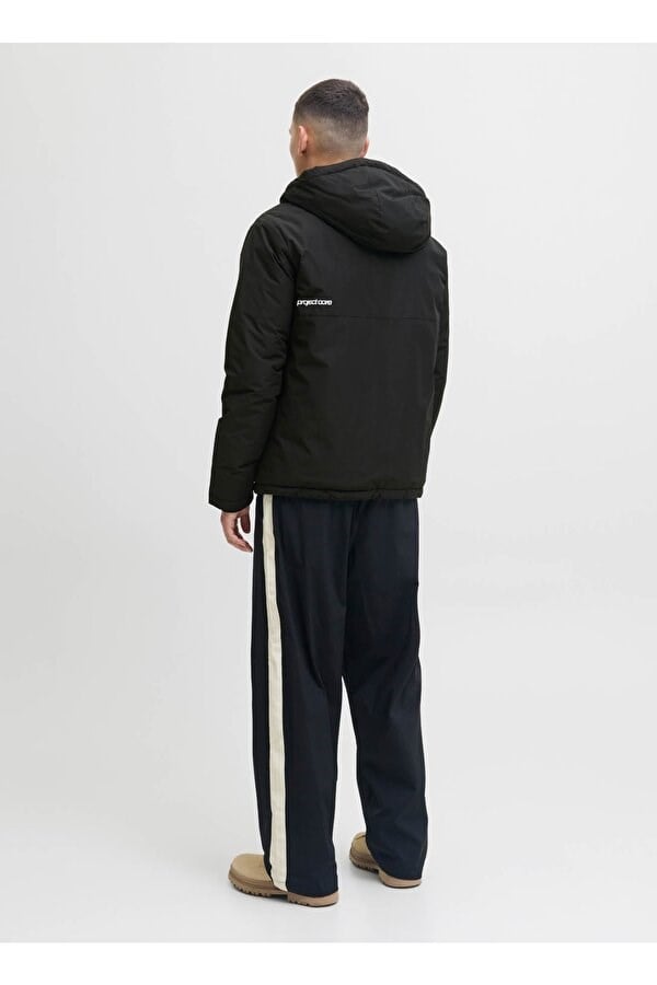 Jack&Jones JCOUNION LIGHT PADDED BLOCKING JACKET SN Siyah Erkek Ceket
