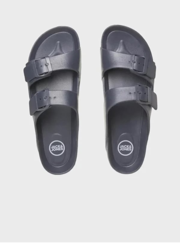 Jack&Jones JFWCROXTON MOULDED SANDAL NOOS Antrasit Erkek Sandalet
