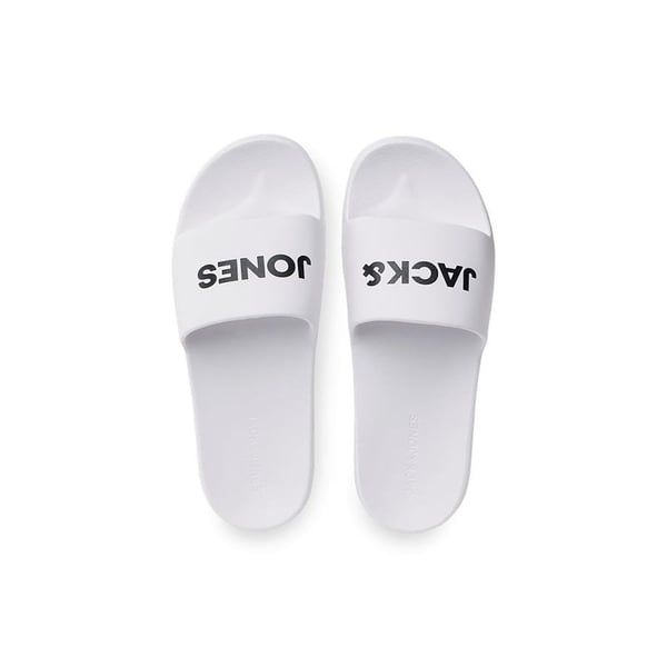 Jack&Jones JFWLARRY MOULDED SLIDER LN Beyaz Erkek Terlik