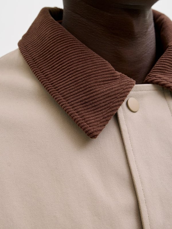 Jack&Jones JJEGRAHAM WORKER JACKET SN Bej Erkek Ceket