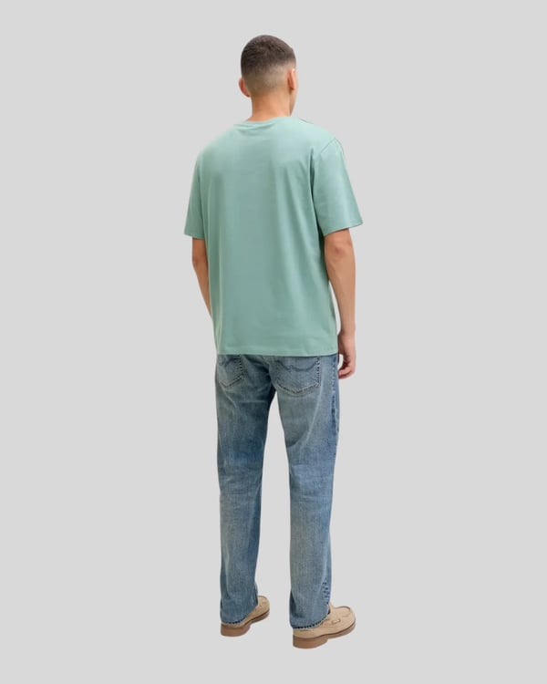 Jack&Jones JJELOGO TEE SS O-NECK 2 COL SS26 SN Açık Mavi Erkek T-Shirt
