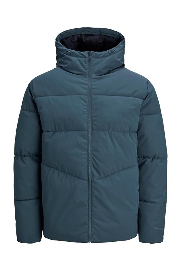 Jack&Jones JJGLOBAL PUFFER JACKET Petrol Erkek Mont