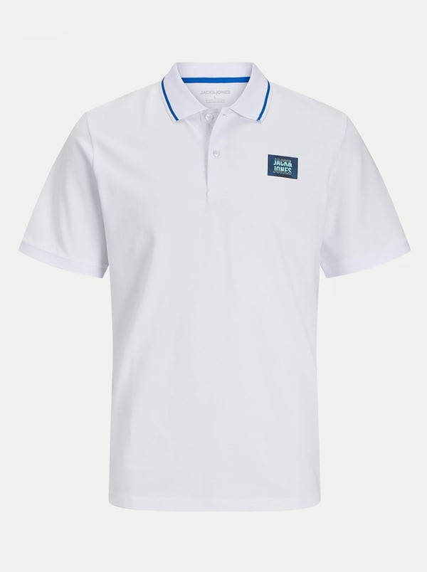 Jack&Jones JJHUDSON POLO SS Beyaz Erkek Gömlek