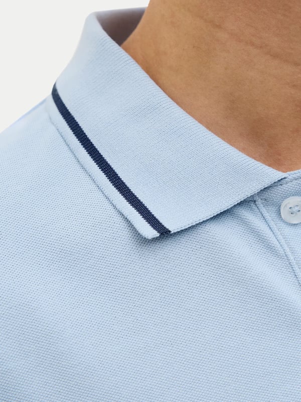 Jack&Jones JJHUDSON POLO SS Mavi Erkek Gömlek