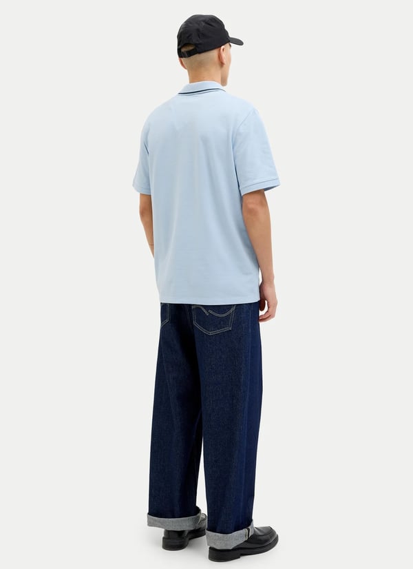 Jack&Jones JJHUDSON POLO SS Mavi Erkek Gömlek