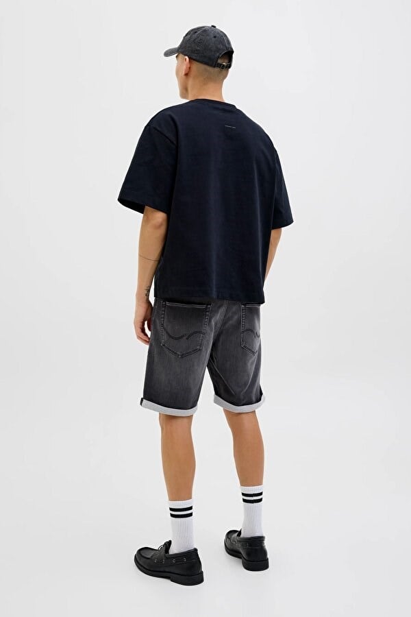 Jack&Jones JJIRICK JJICON I.K. SHORTS GE 062 SN Siyah Erkek Şort
