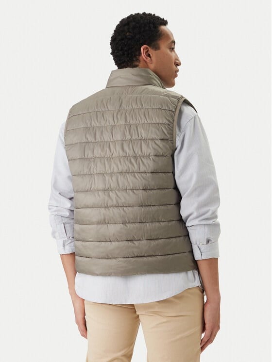 Jack&Jones JJLOUIS LIGHT BODYWARMER COLLAR Haki Erkek Yelek