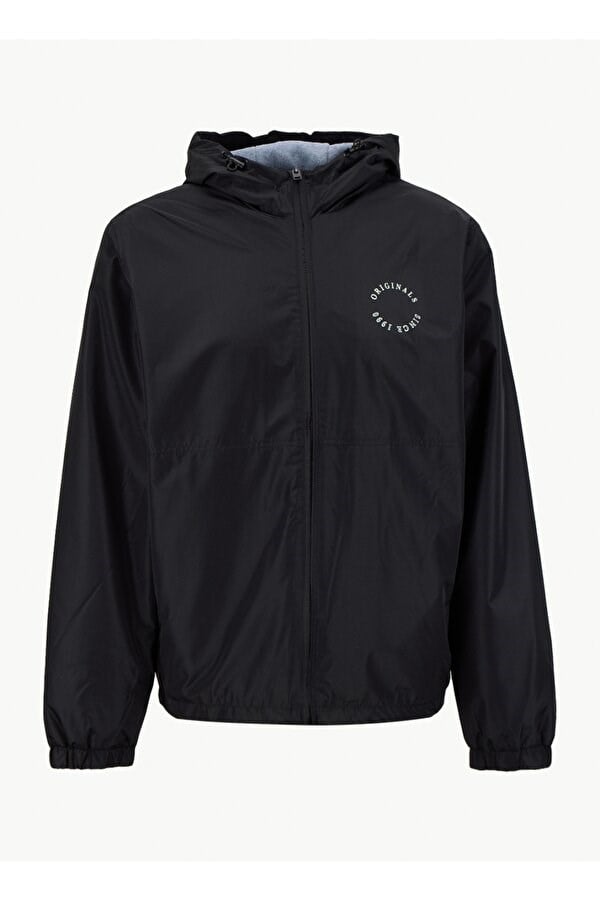 Jack&Jones JORBILLYBURG LIGHT HOOD JACKET Siyah Erkek Ceket