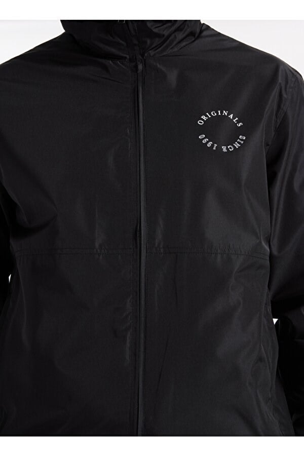 Jack&Jones JORBILLYBURG LIGHT HOOD JACKET Siyah Erkek Ceket