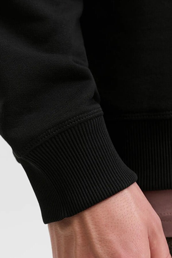 Jack&Jones JORNORREBRO EMB SWEAT CREW NOOS Siyah Erkek Sweatshirt