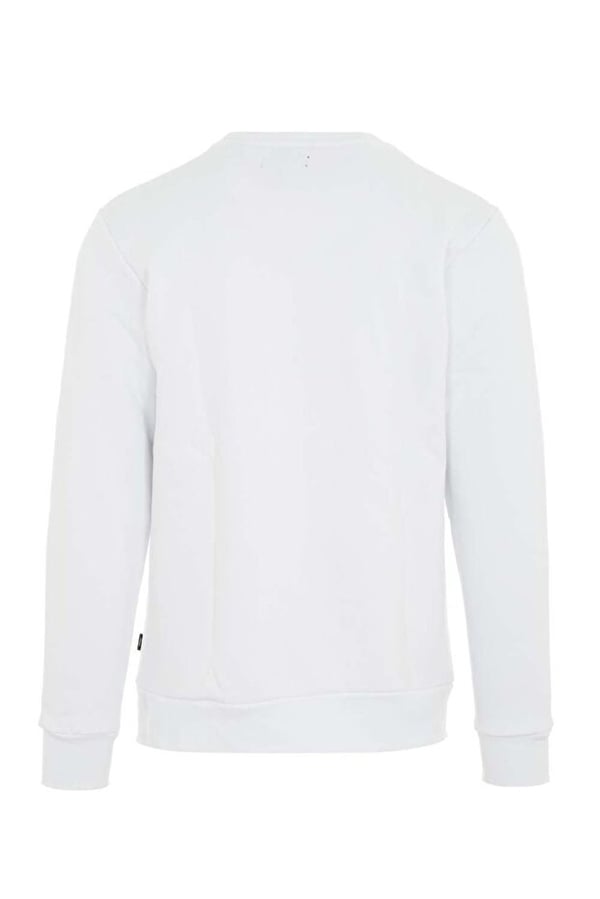 Jack&Jones JPRBLAJASON BRANDING SWEAT CREW NECK Beyaz Erkek Sweatshirt