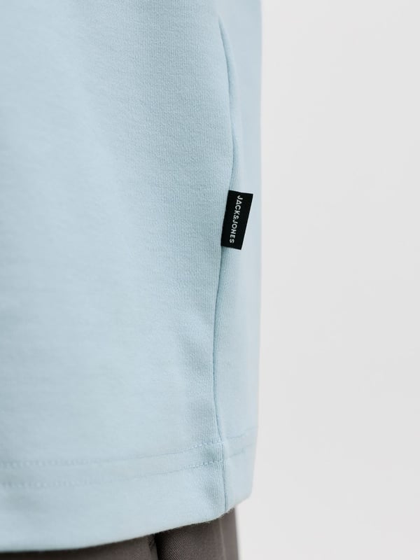 Jack&Jones JPRBLAOWEN SS BRANDING TEE SN Açık Mavi Erkek T-Shirt