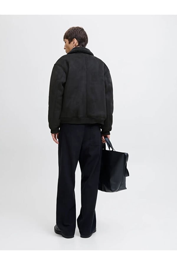 Jack&Jones JPRBLULUKE BOMBER JACKET SN Siyah Erkek Mont