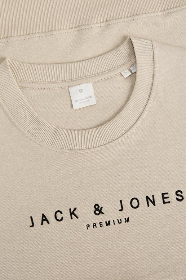 Jack&Jones JPRCCJAYSON SWEAT CREW NECK Bej Erkek Sweatshirt