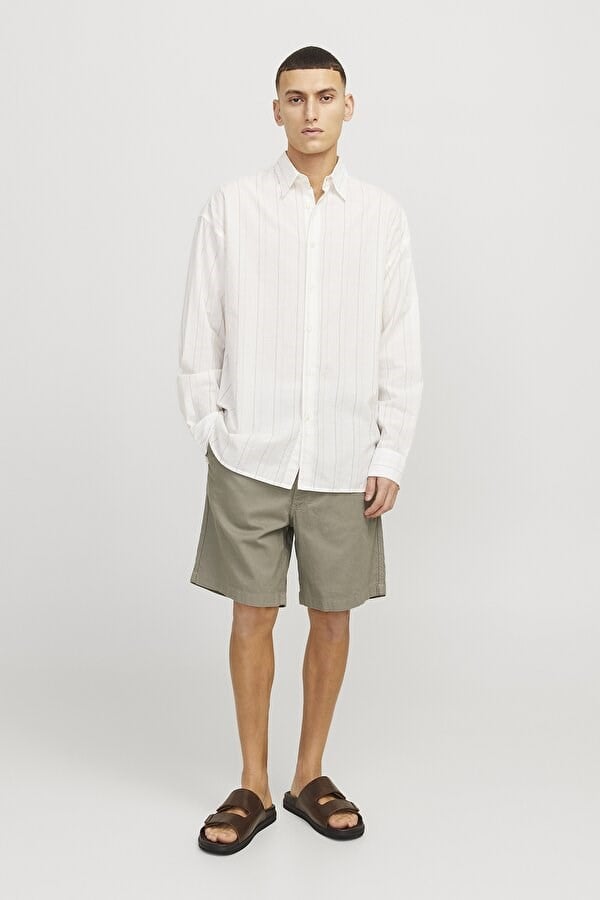 Jack&Jones JPSTJAIDEN CAMPAIGN HYBRIDBONDISHORT SRT Haki Erkek Şort