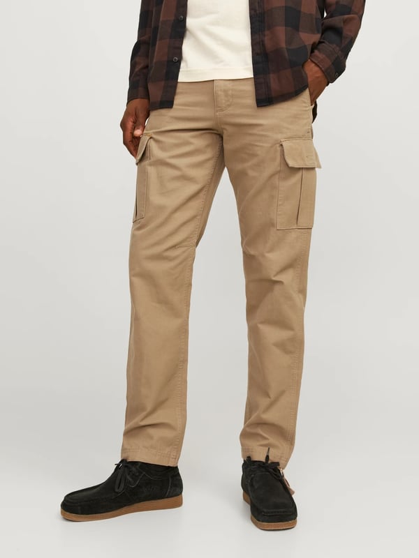Jack&Jones JPSTKANE BARKLEY CARGO PANT NOOS Bej Erkek Pantolon