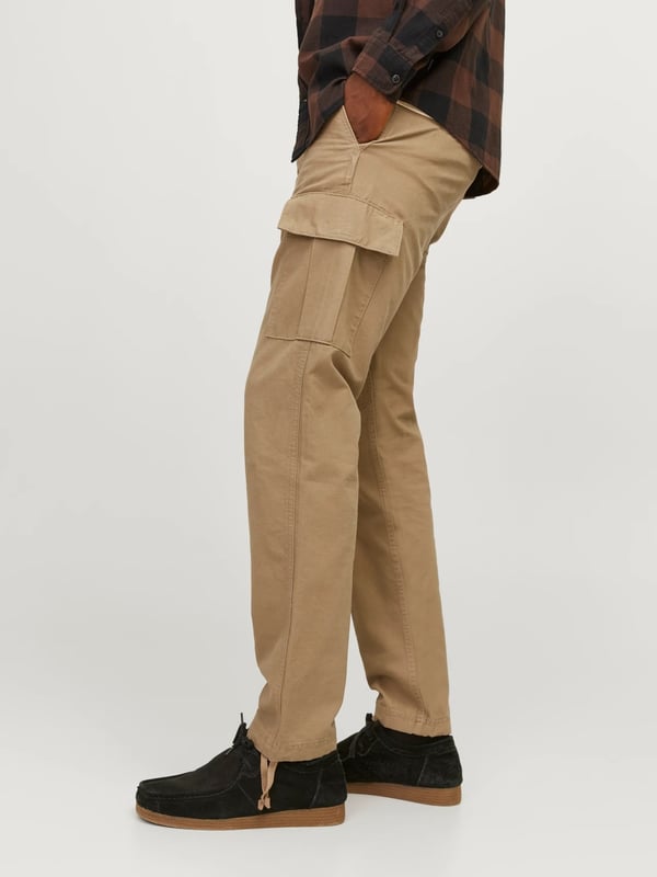 Jack&Jones JPSTKANE BARKLEY CARGO PANT NOOS Bej Erkek Pantolon