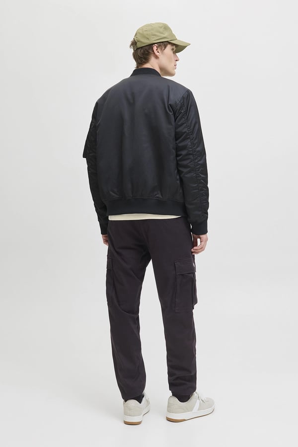 Jack&Jones JPSTKANE JONNIE CUFFED CARGO RET Siyah Erkek Pantolon