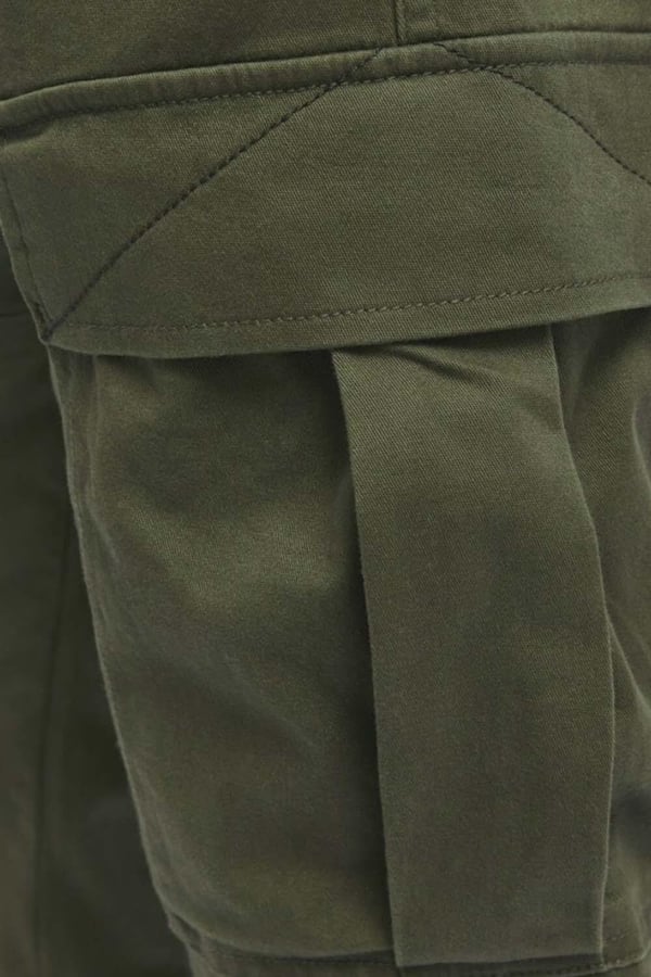Jack&Jones JPSTKANE JONNIE CUFFED CARGO RET Haki Erkek Pantolon
