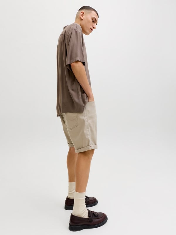 Jack&Jones JPSTRICK DYLAN ORIGINAL SHORTS REG Bej Erkek Şort