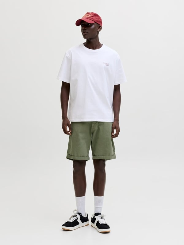 Jack&Jones JPSTRICK DYLAN ORIGINAL SHORTS REG Yeşil Erkek Şort