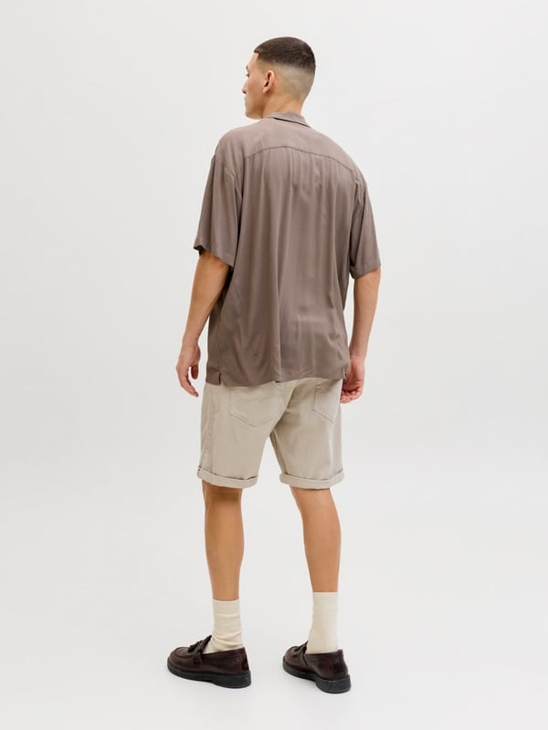Jack&Jones JPSTRICK DYLAN ORIGINAL SHORTS REG Bej Erkek Şort