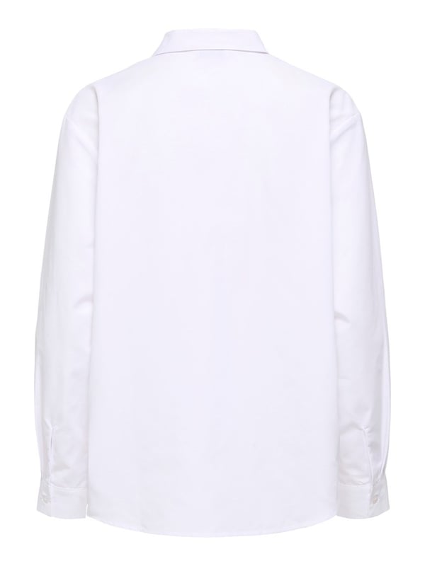 Jdy JDYALEX L/S LOOSE EMB SHIRT WVN Beyaz Kadın Gömlek