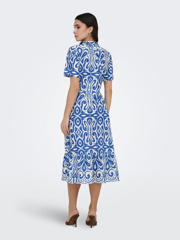 Jdy JDYANNA S/S MIDI DRESS WVN DIA Mavi Kadın Elbise