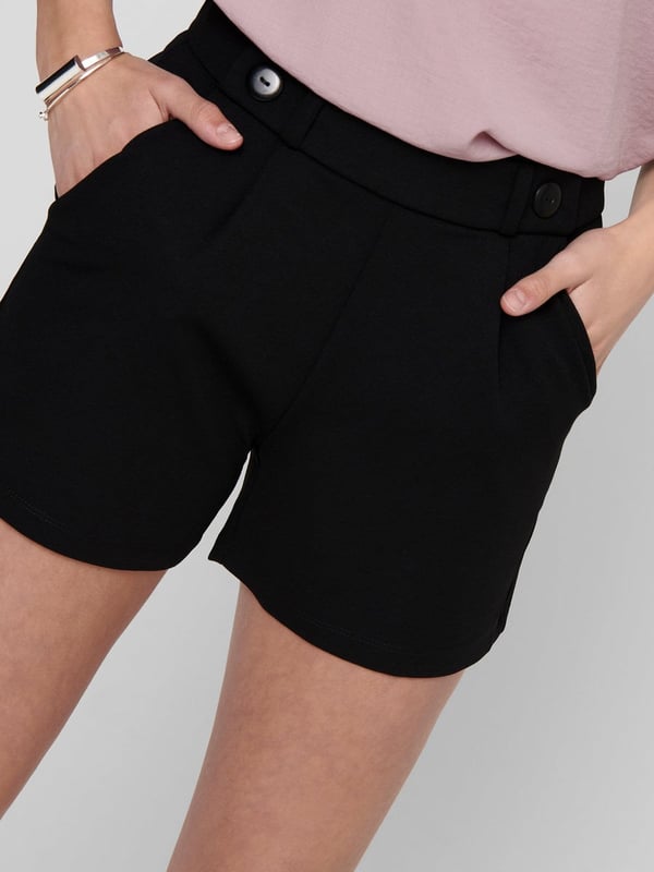 Jdy JDYBIRDIE GEGGO SHORTS JRS NOOS Siyah Kadın Şort