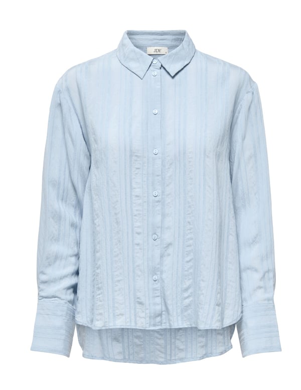 Jdy JDYDANNY L/S LOOSE SHIRT WVN Açık Mavi Kadın Gömlek