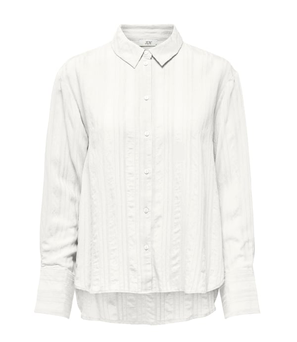 Jdy JDYDANNY L/S LOOSE SHIRT WVN Beyaz Kadın Gömlek