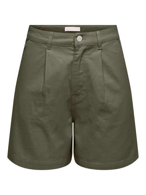 Jdy JDYEMMA HW WID PLEAT SHORTS DNM Haki Kadın Şort