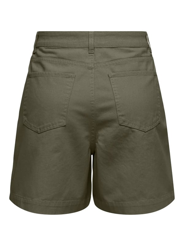 Jdy JDYEMMA HW WID PLEAT SHORTS DNM Haki Kadın Şort